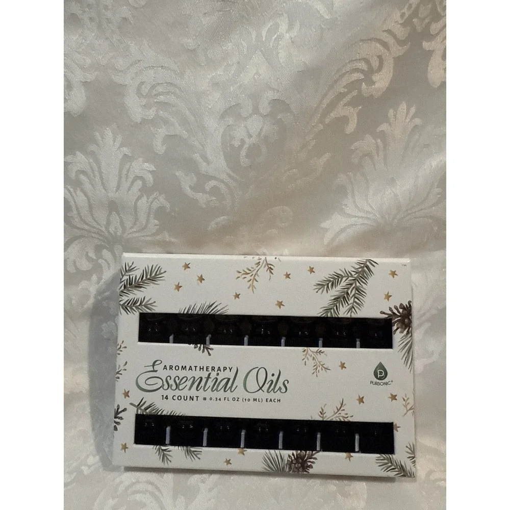 Pursonic 100% Aromatherapy Essential Oils 14 Pack Gift Set